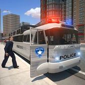 Скачать взломанную Police bus prison transport 3D (Взлом на монеты) на Андроид