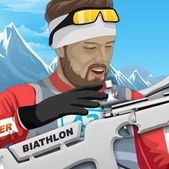 Скачать взломанную Biathlon Mania (Мод все открыто) на Андроид