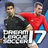 Скачать взломанную Dream League Soccer 2017 (Мод все открыто) на Андроид