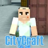 Скачать взломанную CityCraft (Мод все открыто) на Андроид