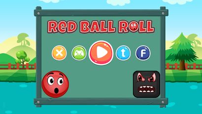 Скачать взломанную Red Ball Roll (Мод все открыто) на Андроид
