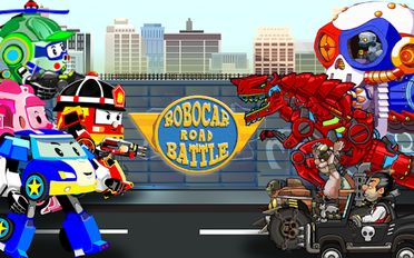 Скачать взломанную Road Robot Car Battle (Взлом на монеты) на Андроид