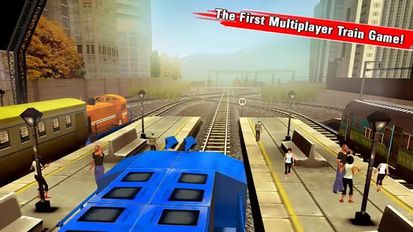 Скачать взломанную Поезд Игры 3D 2 игрока (Мод все открыто) на Андроид
