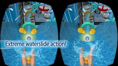 Скачать взломанную водные горки приключения VR (Взлом на монеты) на Андроид
