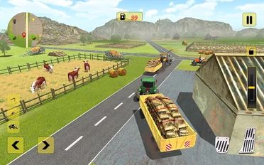 Скачать взломанную Трактор Farm Simulator 3D Pro (Мод все открыто) на Андроид