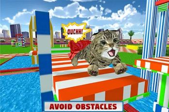 Скачать взломанную Cute Cat Simulator: Stunts (Взлом на монеты) на Андроид
