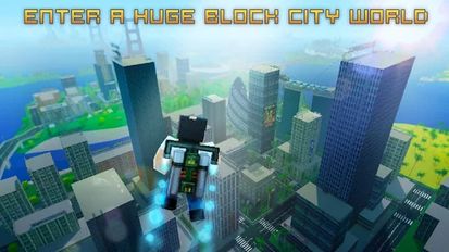 Скачать взломанную Block City Wars + skins export (Мод все открыто) на Андроид