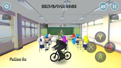 Скачать взломанную High School Simulator 2017 (Мод все открыто) на Андроид