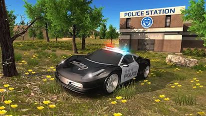 Скачать взломанную Езда авто полиции бездорожья (Мод много денег) на Андроид