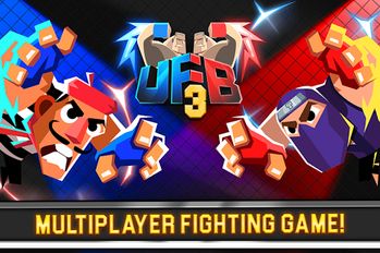 Скачать взломанную UFB 3 - Ultra Fighting Bros (Мод все открыто) на Андроид