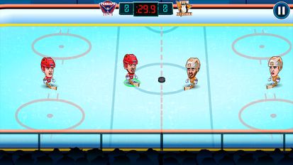 Скачать взломанную Hockey Legends: Sports Game (Мод много денег) на Андроид