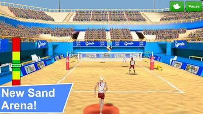 Скачать взломанную Волейбол 3D (Мод много денег) на Андроид