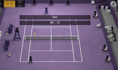 Скачать взломанную Stickman Tennis (Мод много денег) на Андроид
