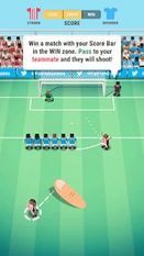 Скачать взломанную Tiny Striker: World Football (Мод много денег) на Андроид