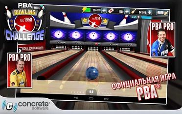 Скачать взломанную PBA Bowling Challenge (Мод много денег) на Андроид