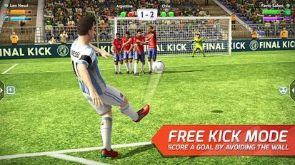 Скачать взломанную Final kick: Online football (Взлом на монеты) на Андроид