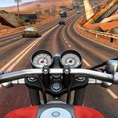 Скачать взломанную Moto Rider GO: Highway Traffic (Мод все открыто) на Андроид