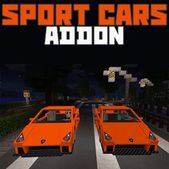 Скачать взломанную Sportcars Addon For Minecraft (Взлом на монеты) на Андроид