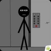 Скачать взломанную Stickman escape lift (Мод все открыто) на Андроид