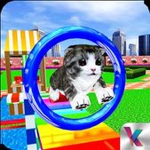 Скачать взломанную Cute Cat Simulator: Stunts (Взлом на монеты) на Андроид