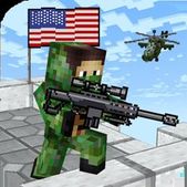Скачать взломанную American Block Sniper Survival (Мод все открыто) на Андроид
