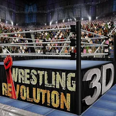 Скачать взлом Wrestling Revolution 3D (Реслинг Революшн 3Д)  [МОД Все открыто] на Андроид