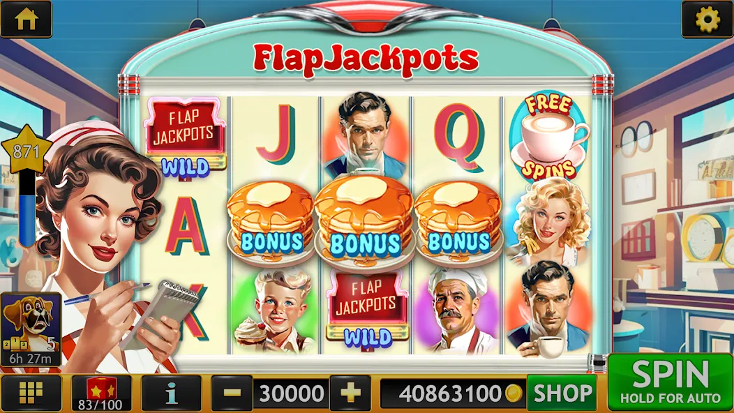 Vegas Slots Galaxy (Вегас Слотс Гэлэкси)  [МОД Бесконечные монеты] Screenshot 3