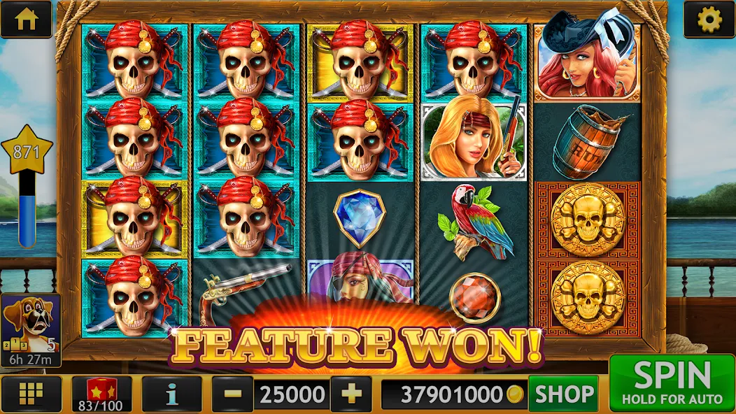 Vegas Slots Galaxy (Вегас Слотс Гэлэкси)  [МОД Бесконечные монеты] Screenshot 5