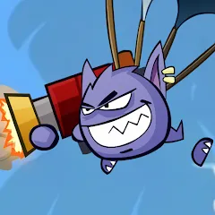 Скачать взлом Wormix: PvP Tactical Shooter (Вормикс)  [МОД Много монет] на Андроид