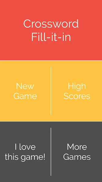 Crossword : Word Fill  [МОД Все открыто] Screenshot 1