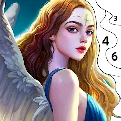 Скачать взлом Angel & Devil Paint by Number [МОД Все открыто] на Андроид