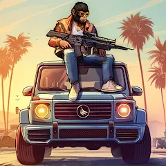 Скачать взлом Epic Apes: MMO Survival (Эпическое безумие обезьян)  [МОД Mega Pack] на Андроид