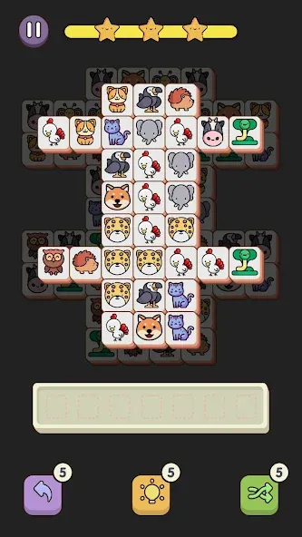 Match 3 Animal - Zen Puzzle (Матч 3 Животное)  [МОД Mega Pack] Screenshot 3