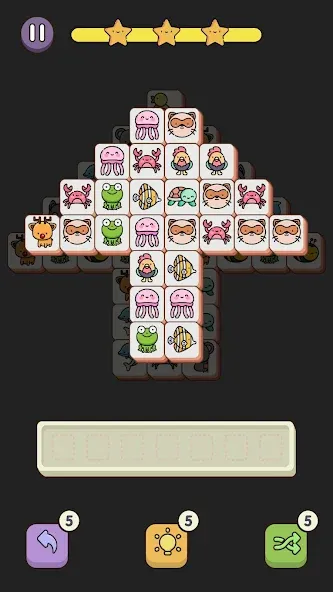 Match 3 Animal - Zen Puzzle (Матч 3 Животное)  [МОД Mega Pack] Screenshot 5