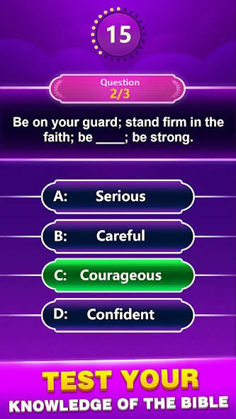 Bible Trivia - Word Quiz Game (Библейская викторина)  [МОД Mega Pack] Screenshot 3