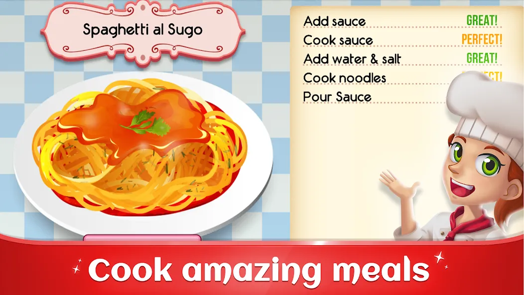 Cookbook Master: Cooking Games (Кулинарный Мастер)  [МОД Menu] Screenshot 2