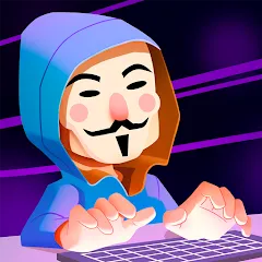Скачать взлом Hacking Hero: Hacker Clicker (Хакинг герой)  [МОД Бесконечные монеты] на Андроид