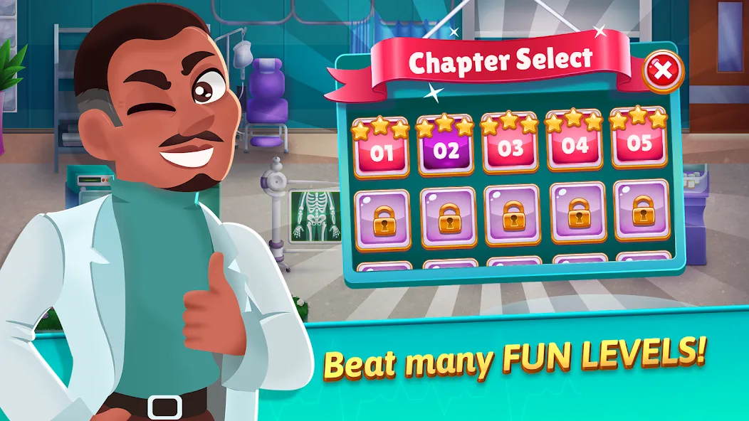 Medicine Dash: Hospital Game (Медицинский Дэш)  [МОД Много монет] Screenshot 4