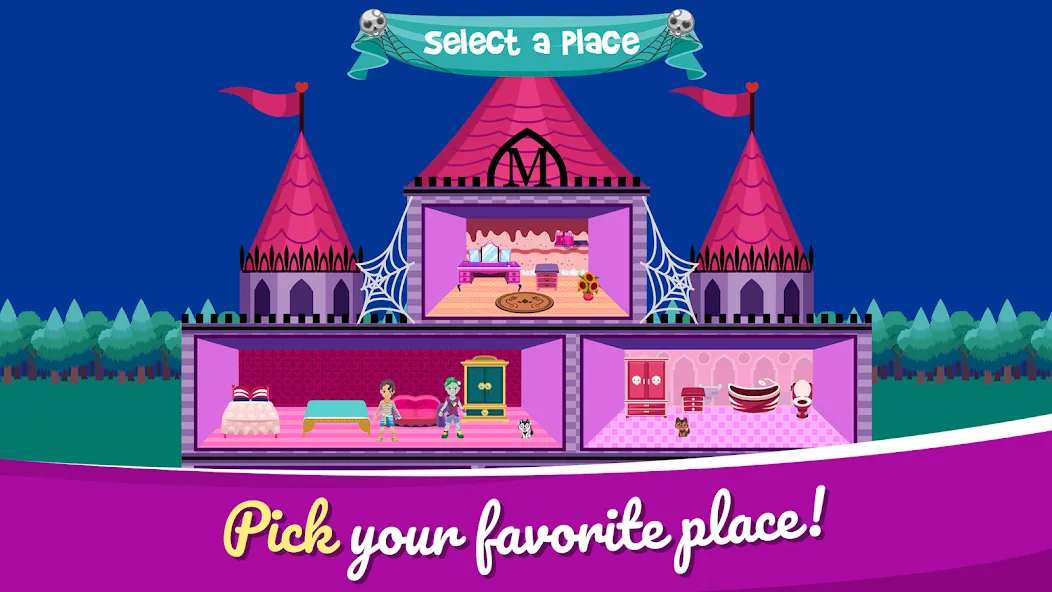 My Monster House: Doll Games (Май Монстер Хаус)  [МОД Mega Pack] Screenshot 3