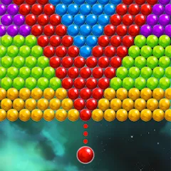 Скачать взлом Bubble Shooter Space (Бубль шутер спейс)  [МОД Бесконечные деньги] на Андроид