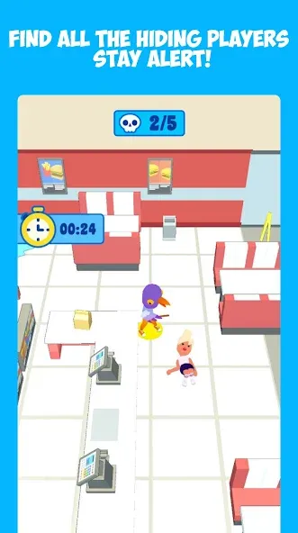 A4 Hide and Seek  [МОД Все открыто] Screenshot 2