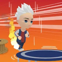 Скачать взлом А4 Пол - это лава! [МОД Бесконечные монеты] на Андроид