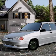 Скачать взлом Четырка: Русский Дрифт Зима [МОД Menu] на Андроид