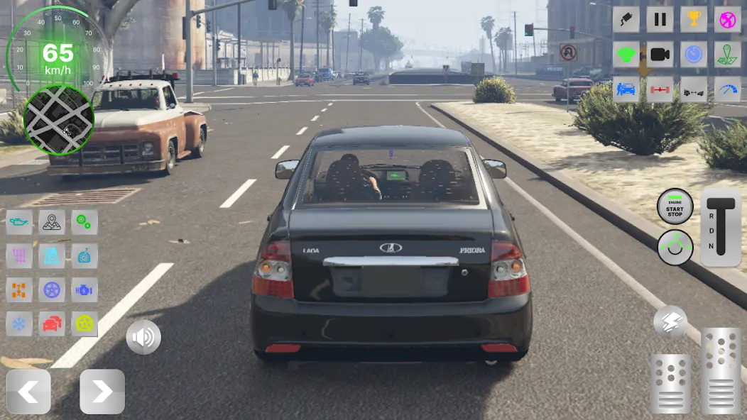 Лада Приора - Дрифт по России  [МОД Бесконечные монеты] Screenshot 2