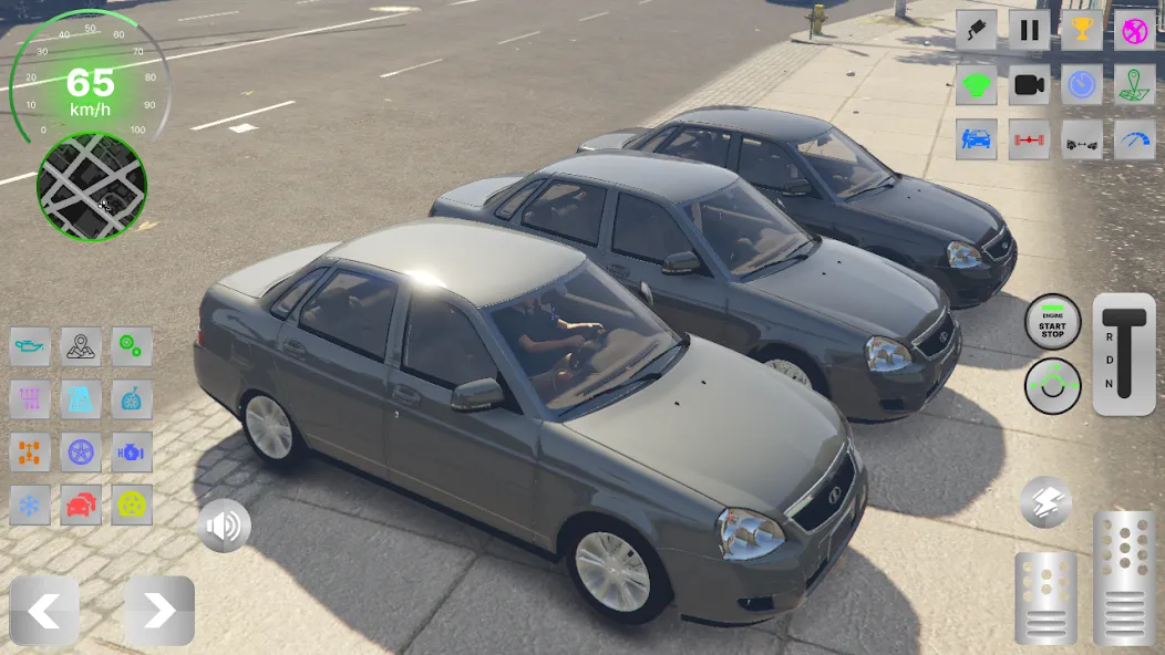 Лада Приора - Дрифт по России  [МОД Бесконечные монеты] Screenshot 3