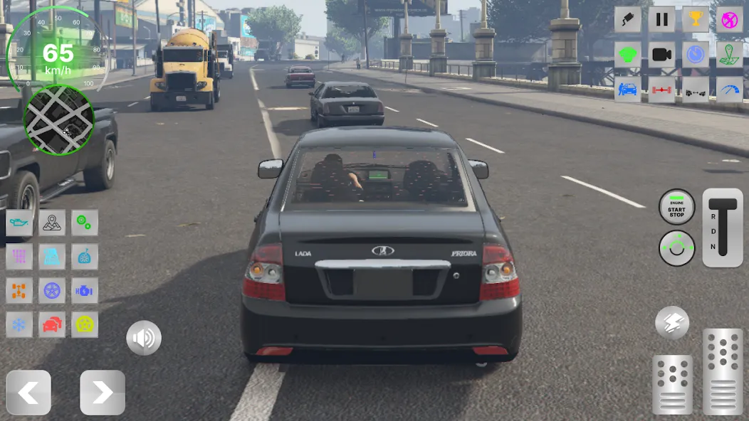 Лада Приора - Дрифт по России  [МОД Бесконечные монеты] Screenshot 4
