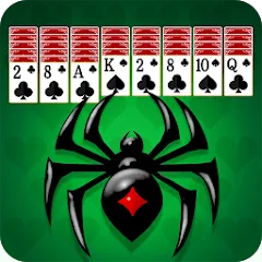 Скачать взлом Spider Solitaire: Card Game (Спайдер Солитер) [МОД Меню] на Андроид