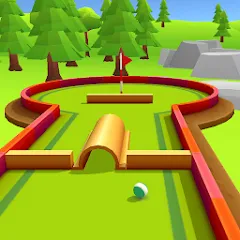 Скачать взлом Mini Golf Game - Putt Putt 3D (Мини Гольф Челлендж)  [МОД Unlimited Money] на Андроид