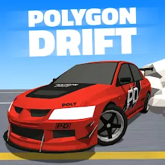 Скачать взлом Polygon Drift: Traffic Racing (Полигон Дрифт)  [МОД Menu] на Андроид