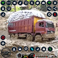 Скачать взлом Mud Truck Runner Simulator 3D [МОД Бесконечные монеты] на Андроид